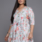 Ahalyaa Plus Size Floral Printed Tunic | Swadesiicart