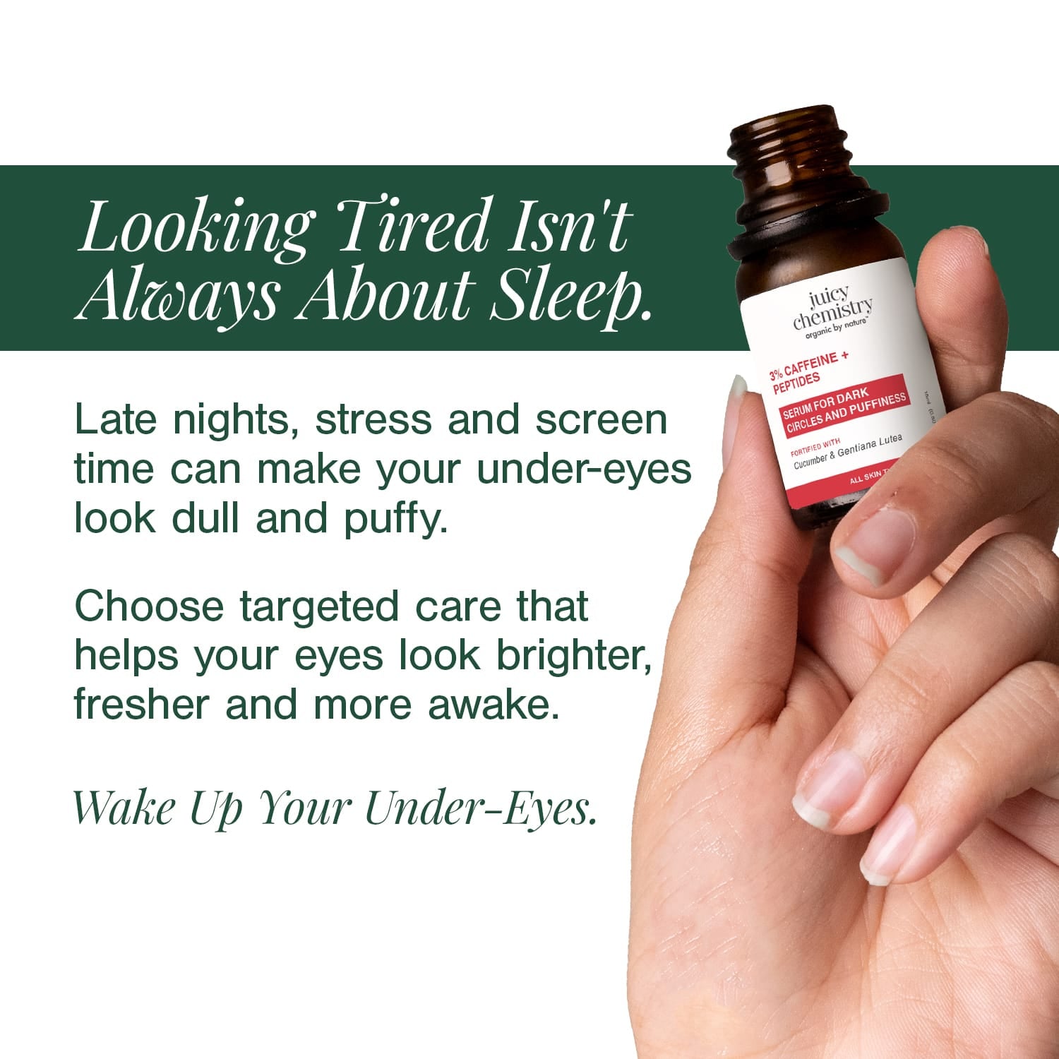 3% Caffeine + Peptides Eye Serum