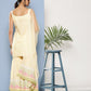 Ahalyaa Women Yellow Kurta with Sharara & With Dupatta | Swadesiicart