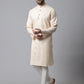 Even Apparels Brown Pure Cotton Kurta With Band Collar | Swadesiicart