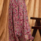 InWeave Burgundy Big Jaal Harem Pant - Swadesiicart