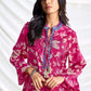 BulBul Preha Fuschia Chanderi Co-Ord Set - Swadesiicart