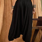 InWeave Black Solid Harem Pant - Swadesiicart