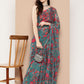 Ahalyaa Floral Poly Chiffon Saree | Swadesiicart