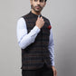 Even Apparels Men's Black Nehru Jacket With Welt Pockets | Swadesiicart