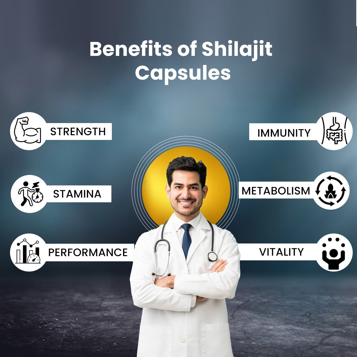 Dr Morpen Sj Resin & Sj Capsules-Stamina & Strength Booster/Mineral Rich Endurance Enhancer | Swadesiicart
