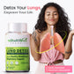 Health Veda Organics Lung Detox Veg Capsules - Swadesiicart