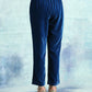 trueBrowns Blue Velvet Pant | Swadesiicart