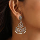 trueBrowns Silver Jaali Earrings | Swadesiicart