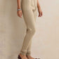 trueBrowns Beige Woollen Leggings | Swadesiicart