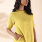 trueBrowns Lime Cotton Dobby Kurta Pant Set | Swadesiicart