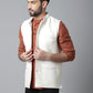 Even Apparels Men's White Pure Wool Nehru Jacket | Swadesiicart