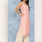 Ahalyaa Polka Dot Printed Organza Kurta | Swadesiicart
