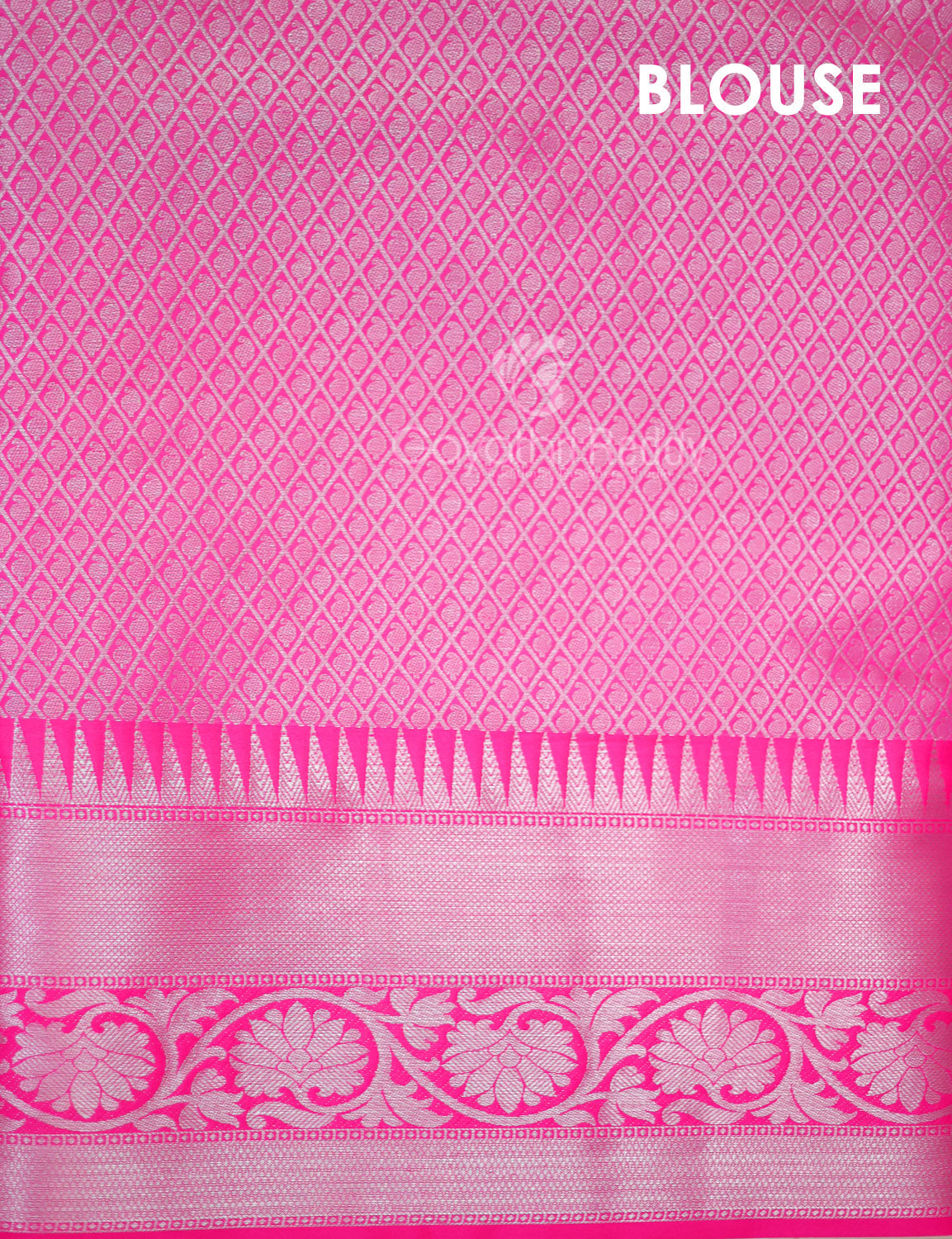 Shades of Cream Colour Floral Design Banaras Semi Silk Saree By Gayathri Reddy Designer Studio | Swadesiicart