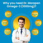 Dr Morpen Omega-3 Deep Sea Fish Oil 1000Mg + Weight Gainer | Swadesiicart