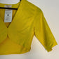 trueBrowns Lime Muslin Blouse | Swadesiicart