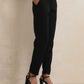 trueBrowns Black Woollen Pants | Swadesiicart
