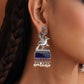 trueBrowns Silver Tone Bird Earrings - Swadesiicart