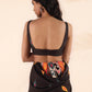 trueBrowns Cola Muslin Ikat Sleeveless Blouse | Swadesiicart