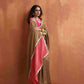 trueBrowns Bronze Tissue Ready To Wear Saree | Swadesiicart