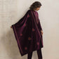 trueBrowns Purple Velvet Floral Embroidered Kurta Pant Dupatta Set | Swadesiicart