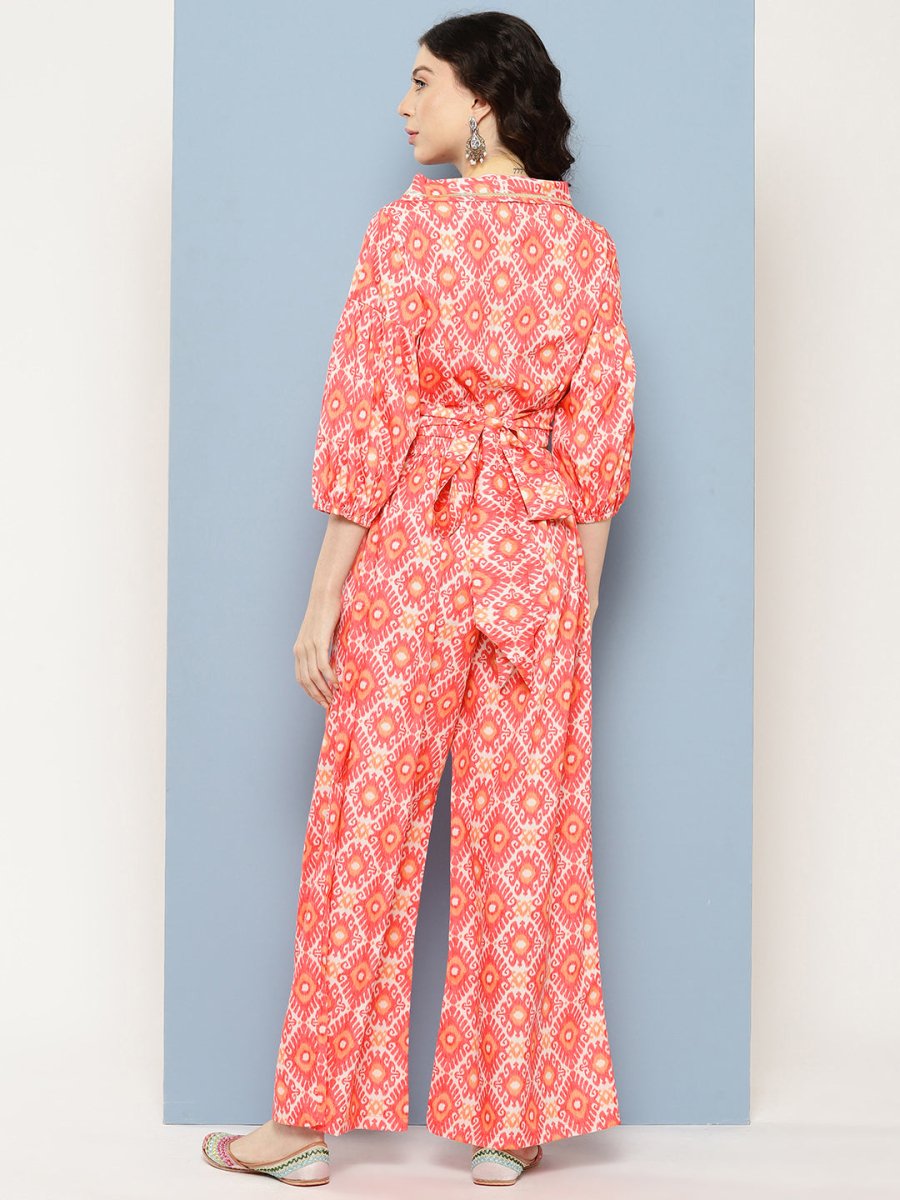 Ahalyaa Printed Ethnic Co-Ords - Swadesiicart
