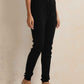 trueBrowns Black Woollen Leggings | Swadesiicart