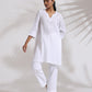 trueBrowns White Cotton Check Kurta Co-ord Set - Swadesiicart