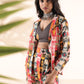 trueBrowns Cola Cotton Ikat Pant Suit Set - Swadesiicart