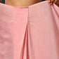 trueBrowns Pink Purple Muslin Silk Ready to Wear Saree | Swadesiicart
