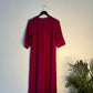 trueBrowns Pink Muslin Long Kurta | Swadesiicart