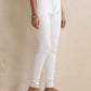 trueBrowns White Woollen Leggings | Swadesiicart