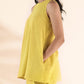 trueBrowns Lime Cotton Sleeveless Co-ord Set - Swadesiicart