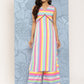 Ahalyaa Striped Empire Gotta Patti Kurta With Palazzos | Swadesiicart