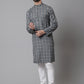 Even Apparels Multi Pure Cotton Kurta With Band Collar | Swadesiicart
