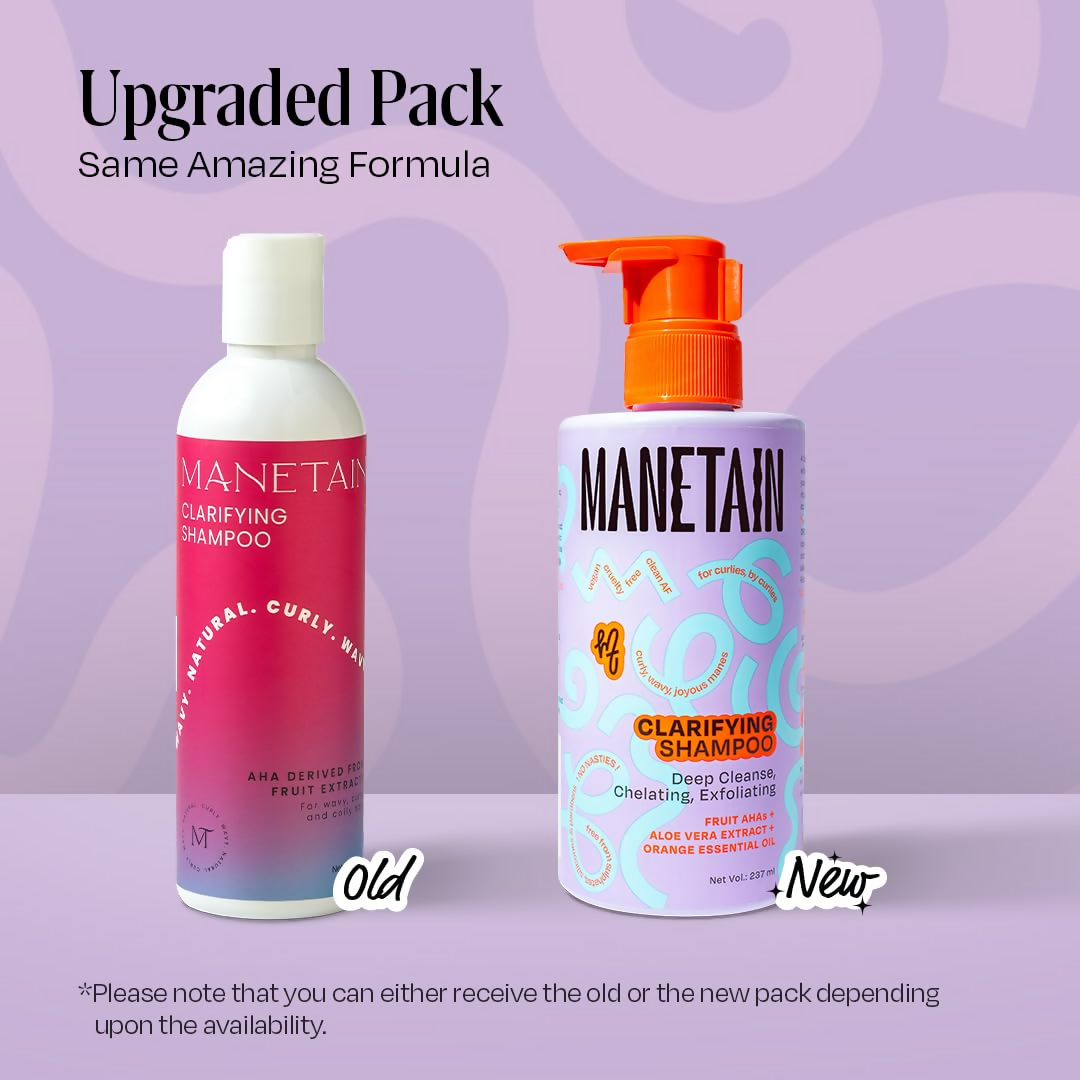 Manetain Clarifying Shampoo For All Hair Types - Swadesiicart
