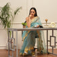 Tikhi Imli Embroidered Organza Heavy Work Saree | Swadesiicart