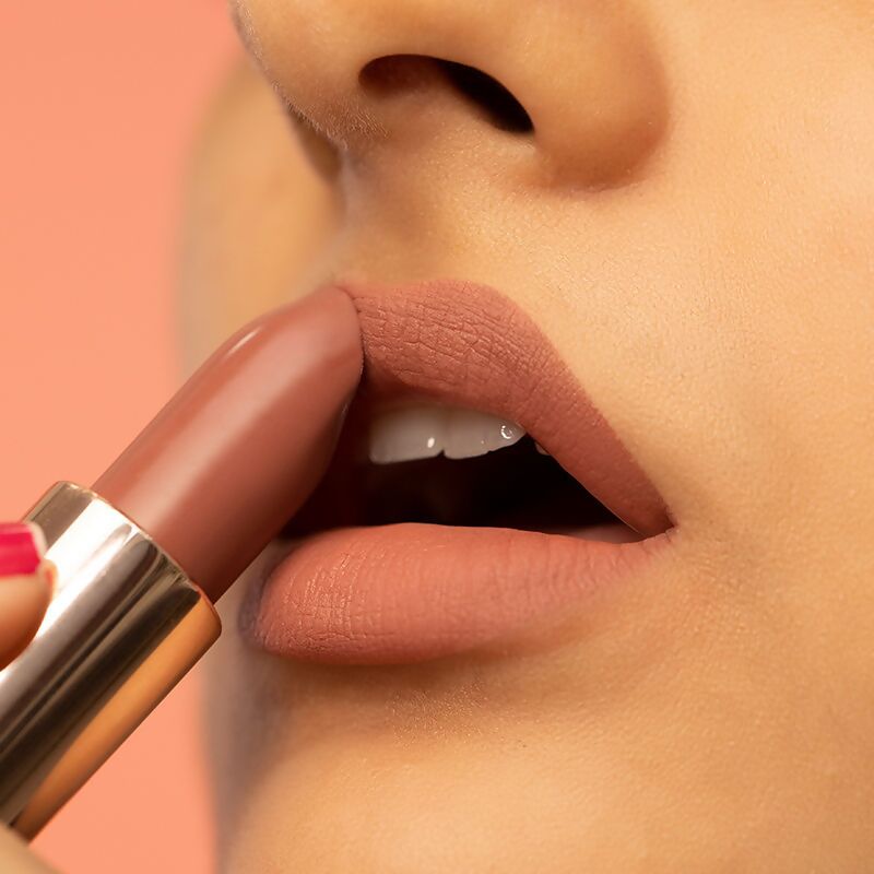Kay Beauty By Katrina Kaif Matte Drama Long Stay Lipstick - Muse | Swadesiicart