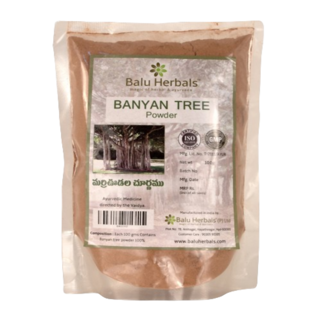 Balu Herbals Banyan Tree (Marri Udalu) Powder - Balu Herbals