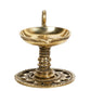 CraftVatika Gold-Toned Handmade Oil Lamp Showpiece | Swadesiicart