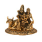 Collectible India Handcrafted Shiva Parvati Ganesh Idol - Swadesiicart