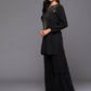 Ahalyaa Women's Traditional wear Kurta Set - Black | Swadesiicart