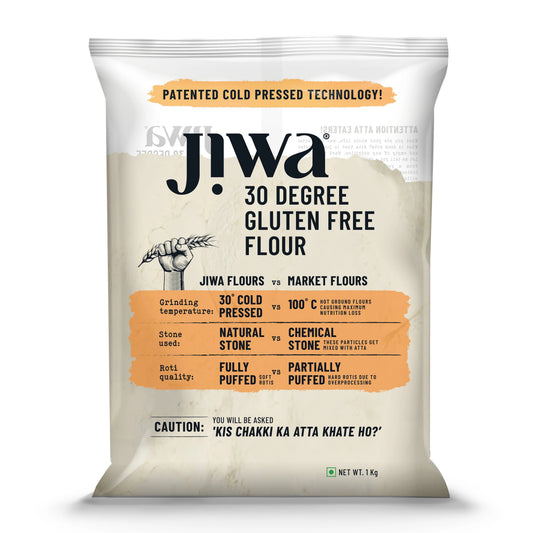 Jiwa Healthy By Nature Cold Milled Gluten Free Multigrain Flour - Swadesiicart