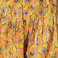 Lil Drama Golden Weaves Yellow Crop Top With Dhoti Co-Ordinate Set - Swadesiicart