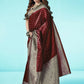 Kalini Ethnic Motifs Zari Art Silk Banarasi Saree | Swadesiicart