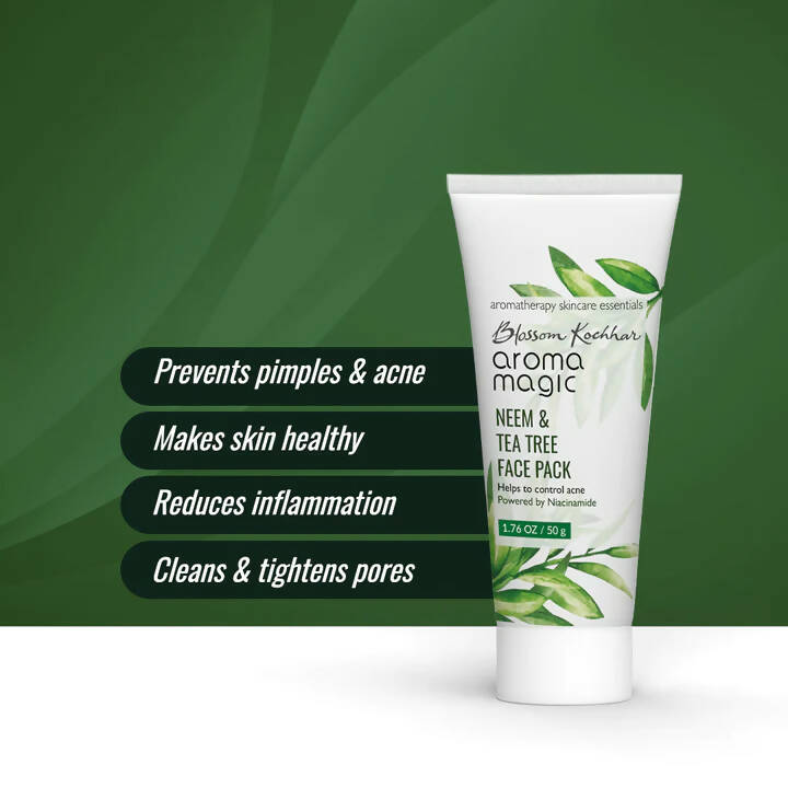 Blossom Kochhar Aroma Magic Neem & Tea Tree Face Pack - Swadesiicart