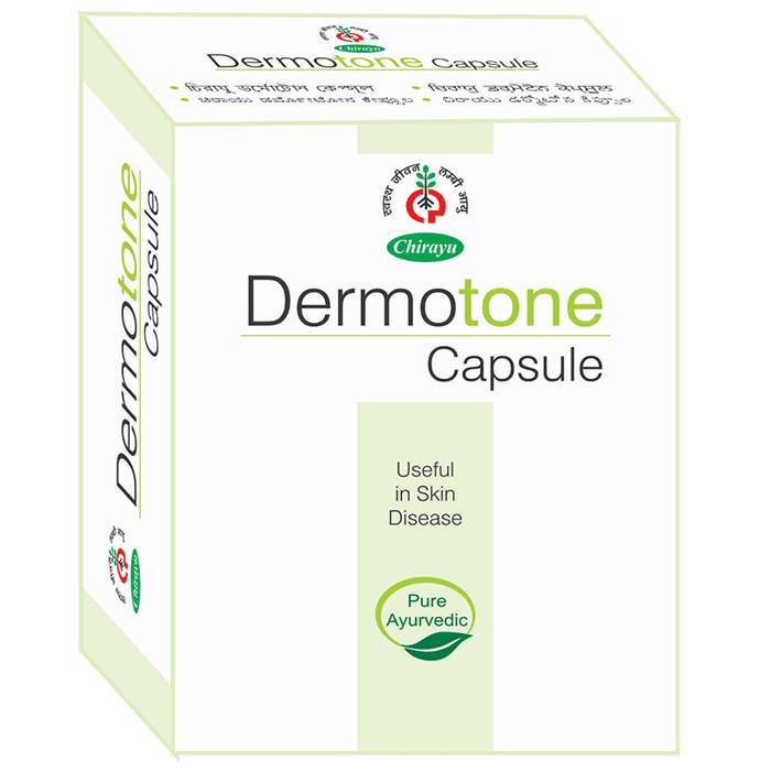 Chirayu Dermotone Capsules | Swadesiicart
