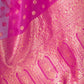 Kalini Floral Woven Design Zari Art Silk Banarasi Saree | Swadesiicart