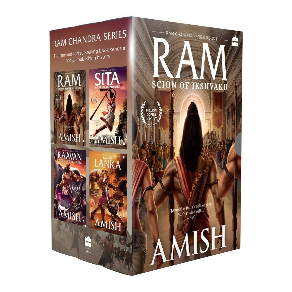 The Ram Chandra Series: Boxset of 4 Books by Amish Tripathi | Swadesiicart