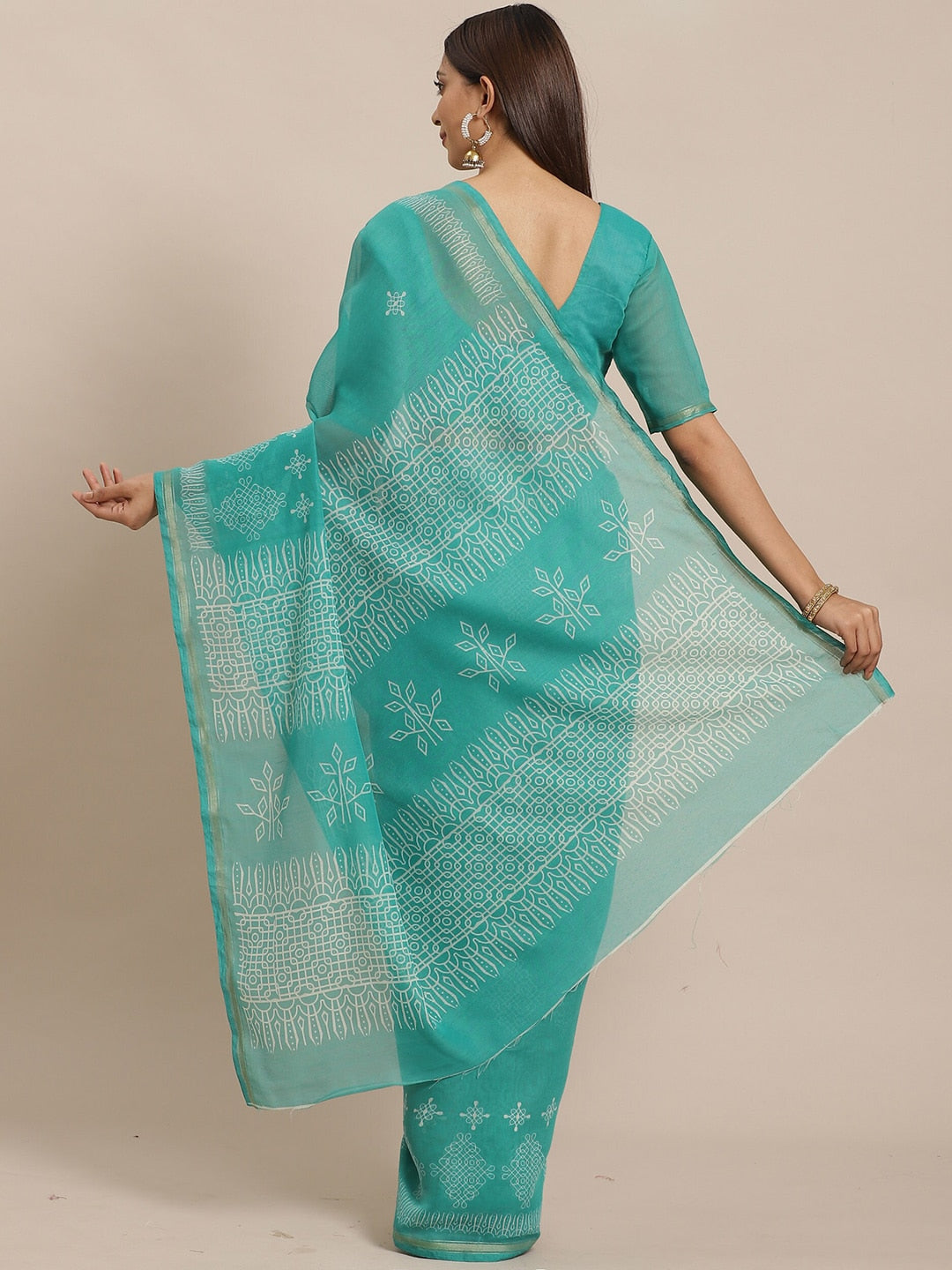 Saree Mall Ethnic Motifs Printed Banarasi Sarees | Swadesiicart
